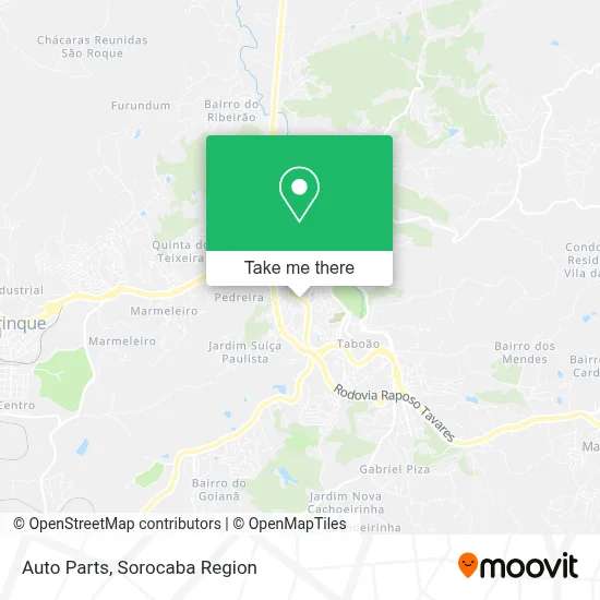 Auto Parts map
