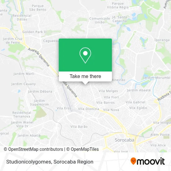 Studionicolygomes map