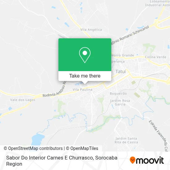 Sabor Do Interior Carnes E Churrasco map