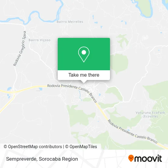 Sempreverde map
