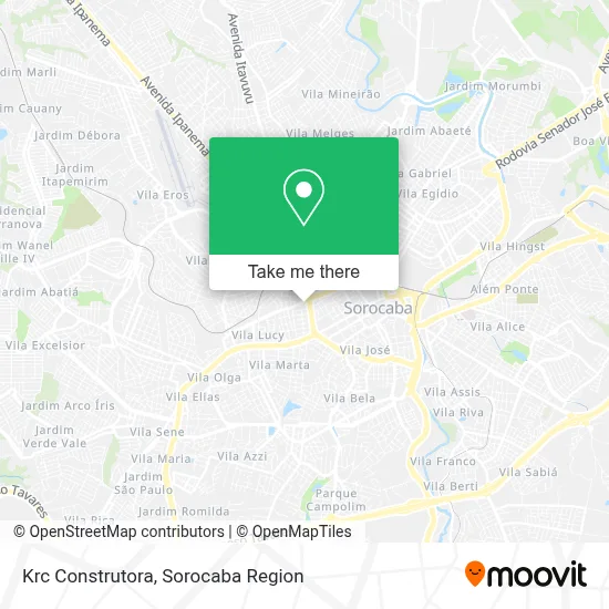 Krc Construtora map