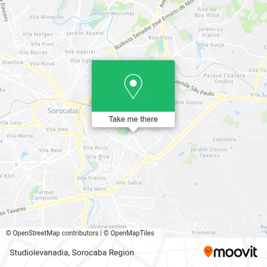 Studiolevanadia map