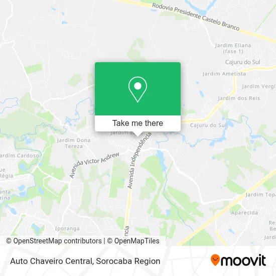Auto Chaveiro Central map