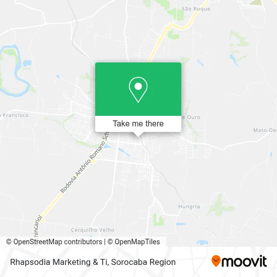 Rhapsodia Marketing & Ti map