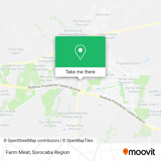 Farm Meat map