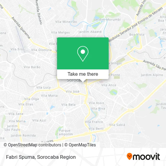 Fabri Spuma map