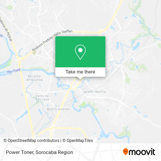 Power Toner map