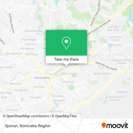 Spsrun map