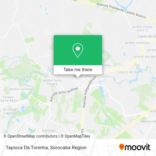 Tapioca Da Toninha map