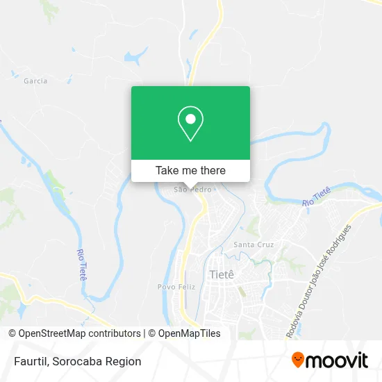 Faurtil map