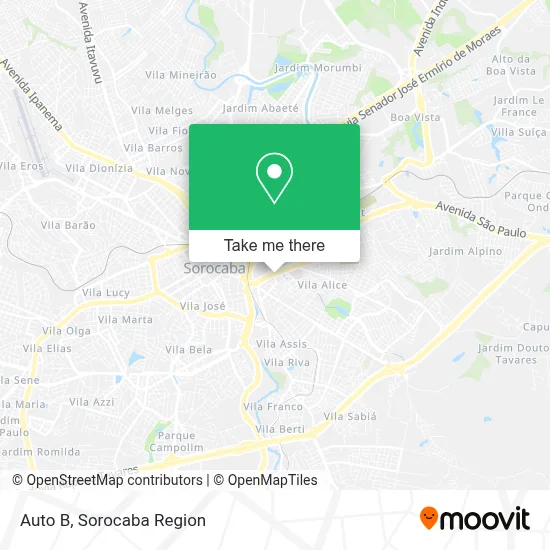 Auto B map
