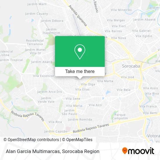 Alan Garcia Multimarcas map