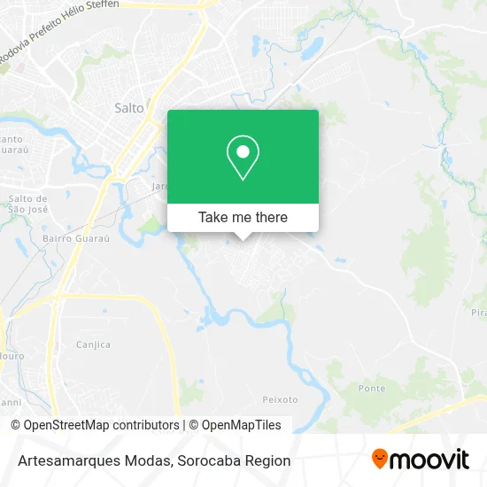Artesamarques Modas map