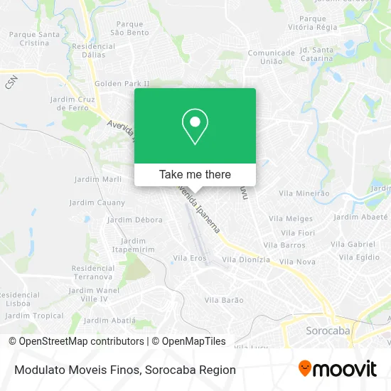 Modulato Moveis Finos map