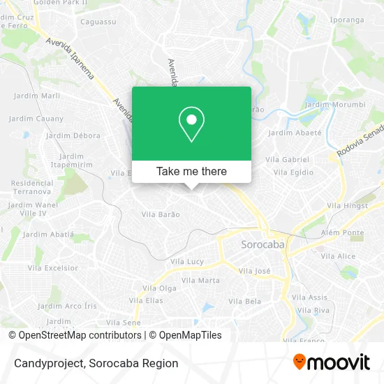 Candyproject map