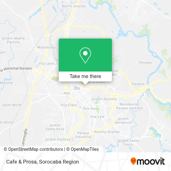 Cafe & Prosa map