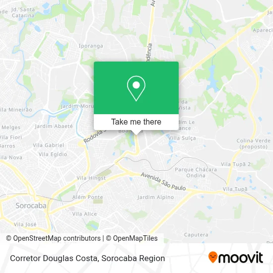Corretor Douglas Costa map