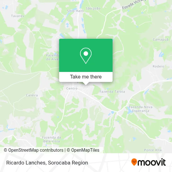 Ricardo Lanches map