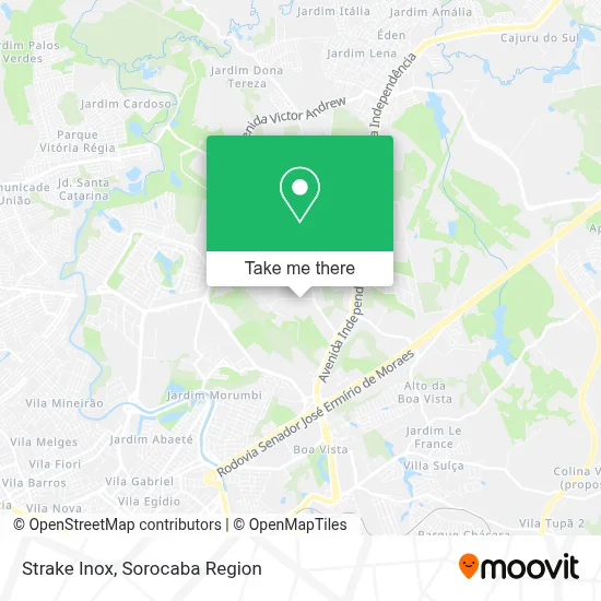 Strake Inox map