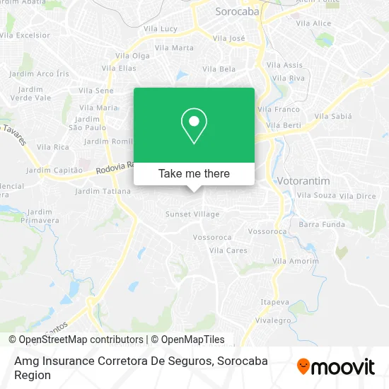 Amg Insurance Corretora De Seguros map