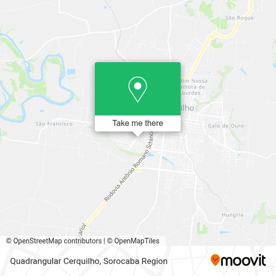 Quadrangular Cerquilho map