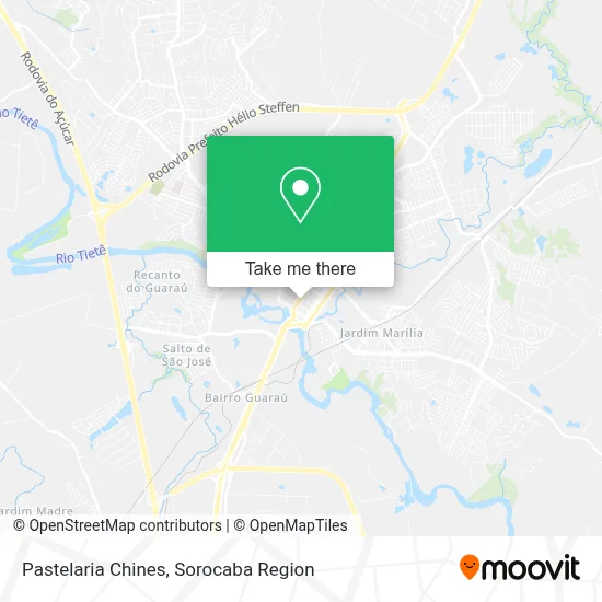 Pastelaria Chines map