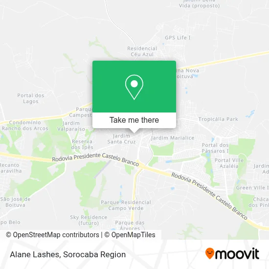 Alane Lashes map