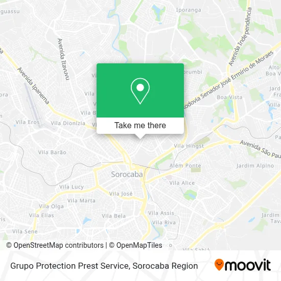 Grupo Protection Prest Service map