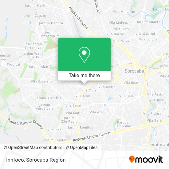 Innfoco map