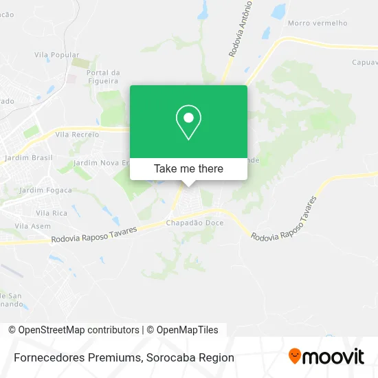 Fornecedores Premiums map