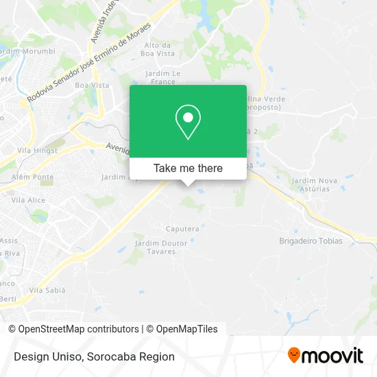 Design Uniso map