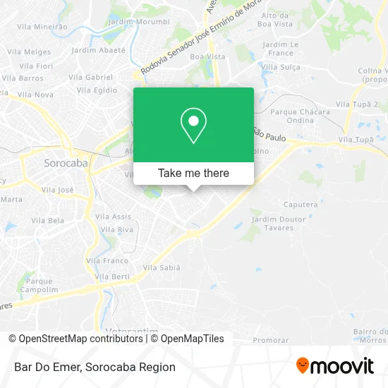 Bar Do Emer map