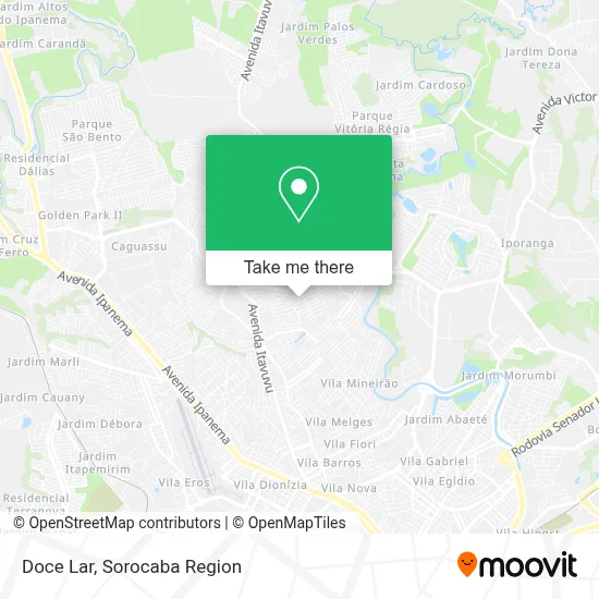 Doce Lar map