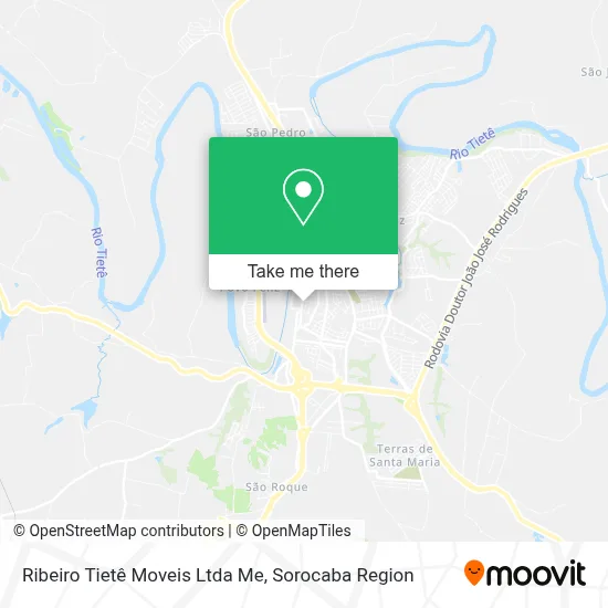 Ribeiro Tietê Moveis Ltda Me map