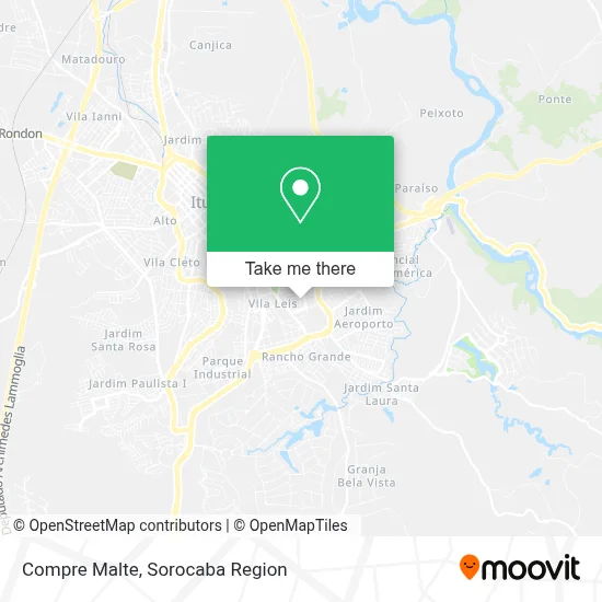Compre Malte map