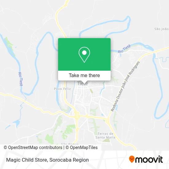 Magic Child Store map