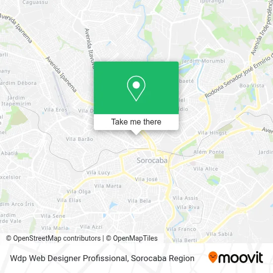 Wdp Web Designer Profissional map