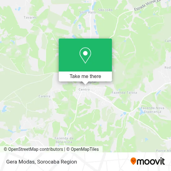 Gera Modas map