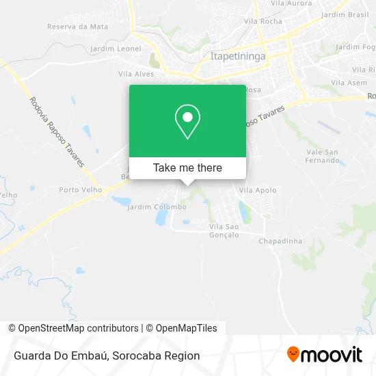 Guarda Do Embaú map