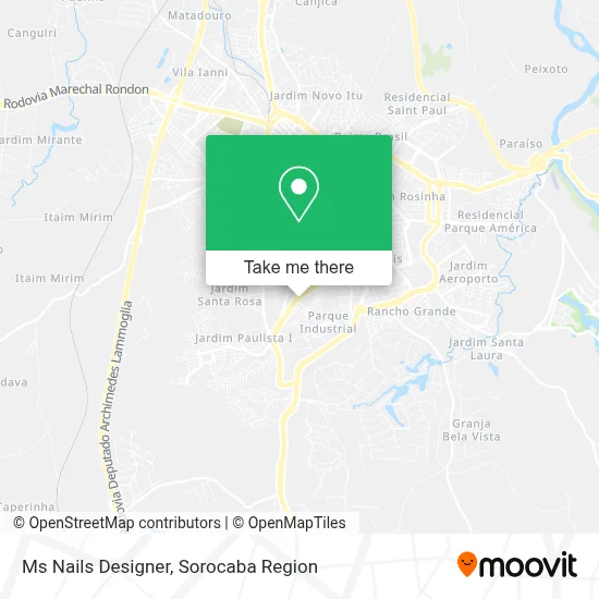 Ms Nails Designer map