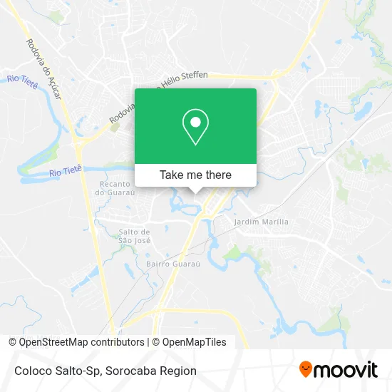 Coloco Salto-Sp map