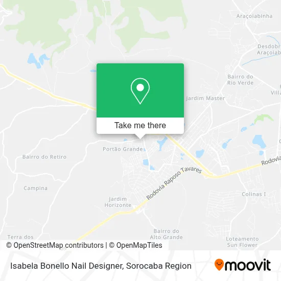 Isabela Bonello Nail Designer map