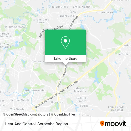 Heat And Control map