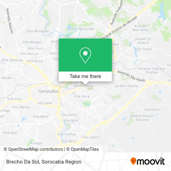 Brecho Da Sol map