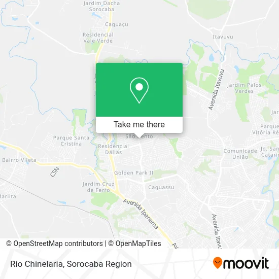 Rio Chinelaria map
