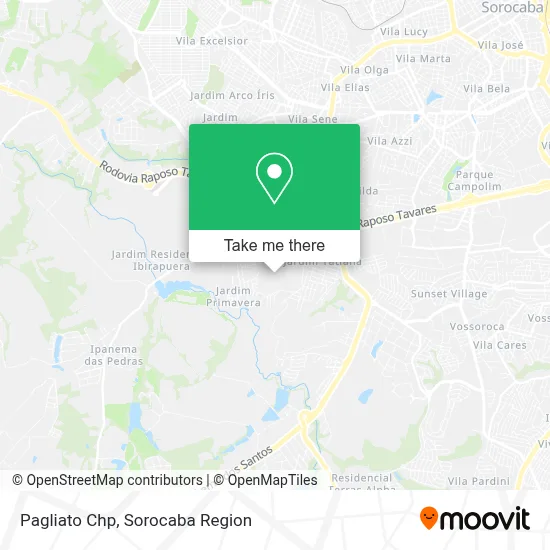 Pagliato Chp map