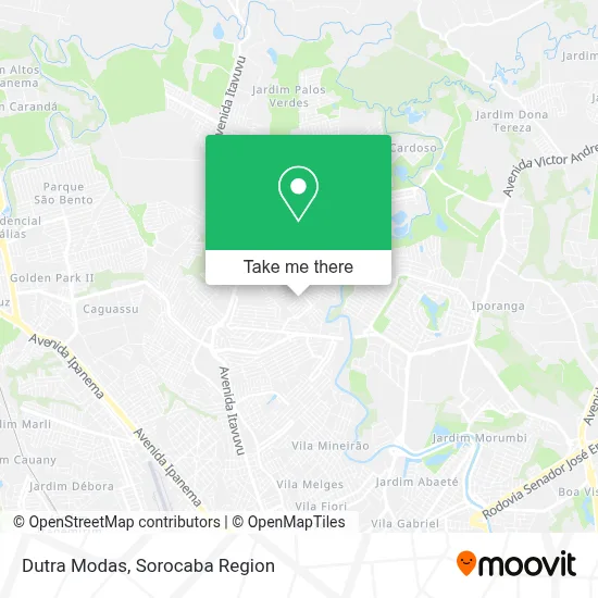 Dutra Modas map