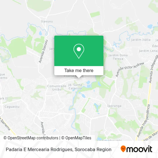 Padaria E Mercearia Rodrigues map