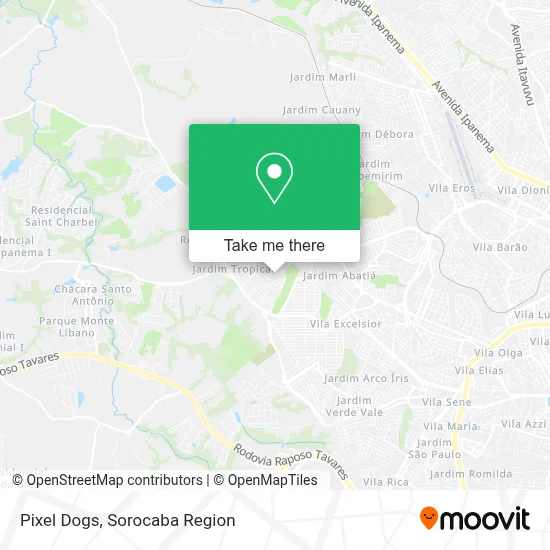Pixel Dogs map