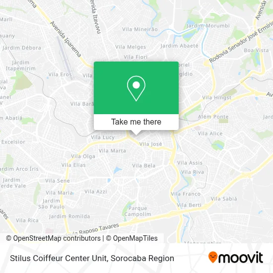 Stilus Coiffeur Center Unit map